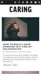 Mobile Screenshot of caringmagazine.org